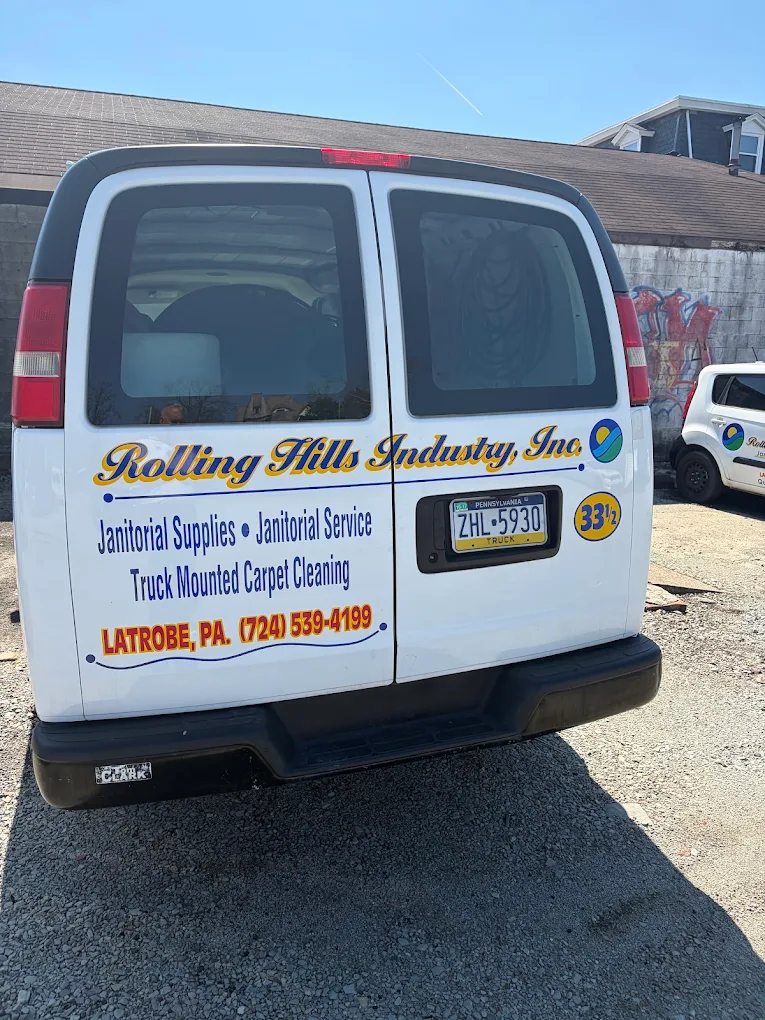 Rolling Hills Industries van in Latrobe, PA